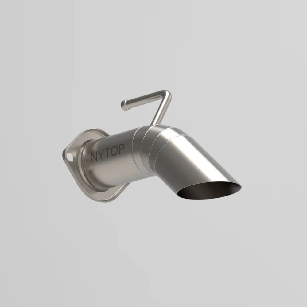 Titanium Axle Dump Exhaust Tip Fits 2024+ Toyota Tacoma - Image 7