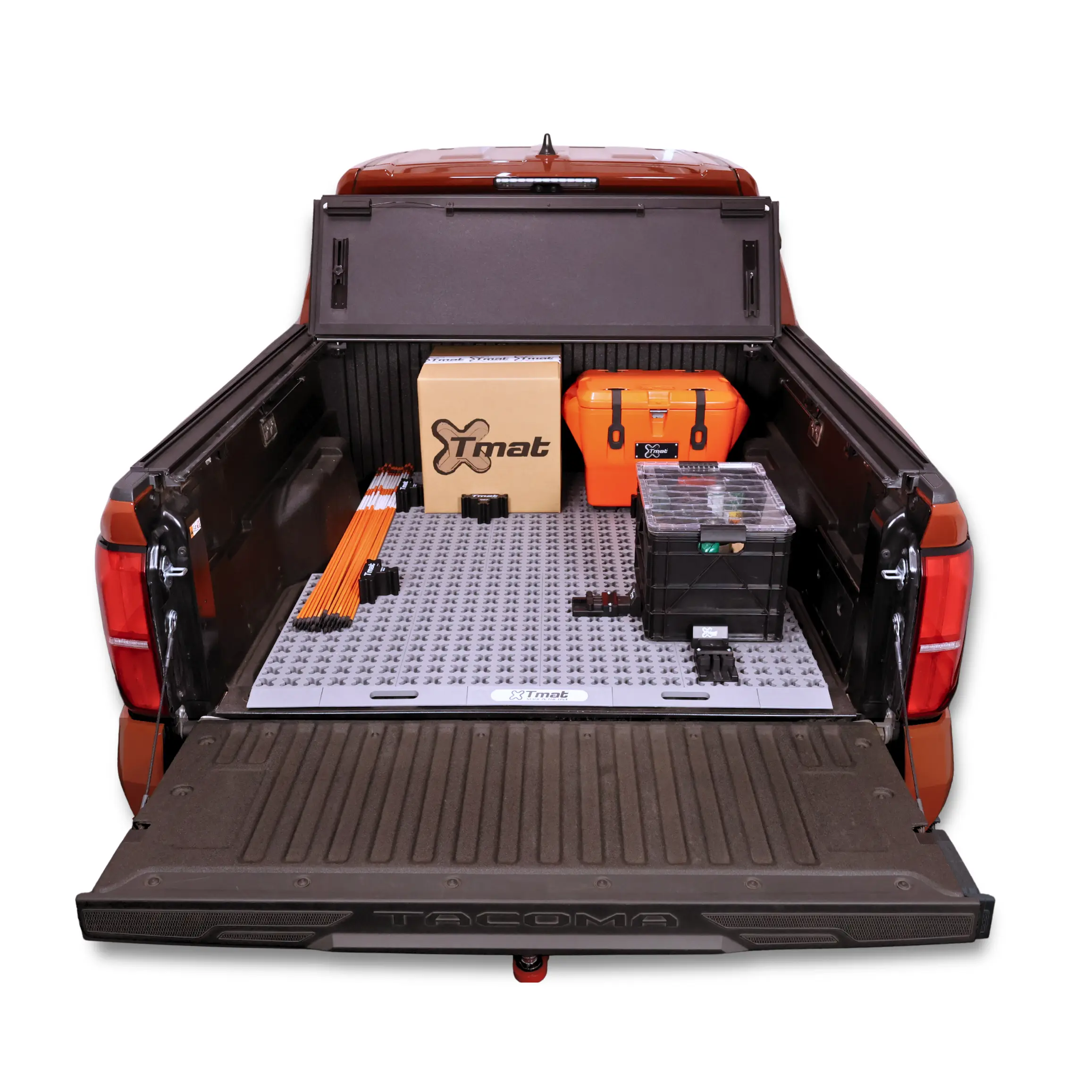 Tmat Midsize Truck Bed Organizer Slide Out Mat fits 2005+ Toyota Tacoma 5' Bed - Image 11