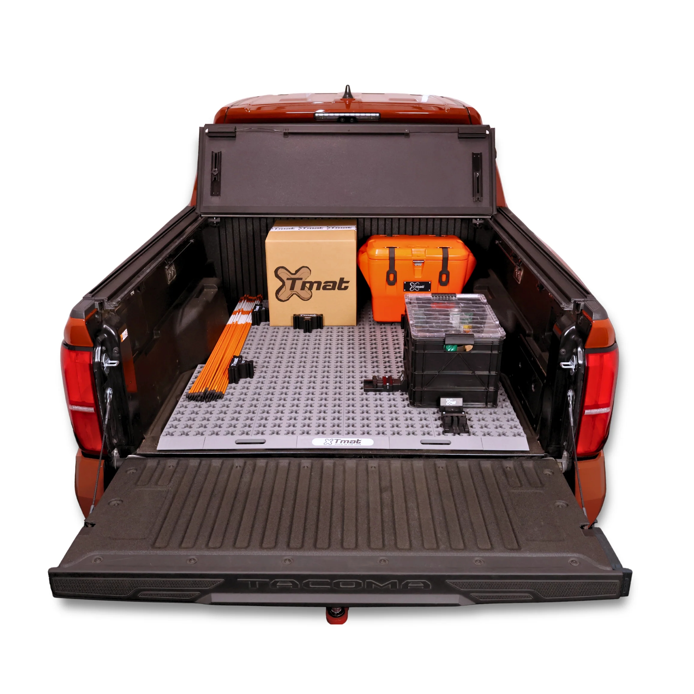 Tmat Midsize Truck Bed Organizer Slide Out Mat fits 2005+ Toyota Tacoma 5' Bed - Image 14