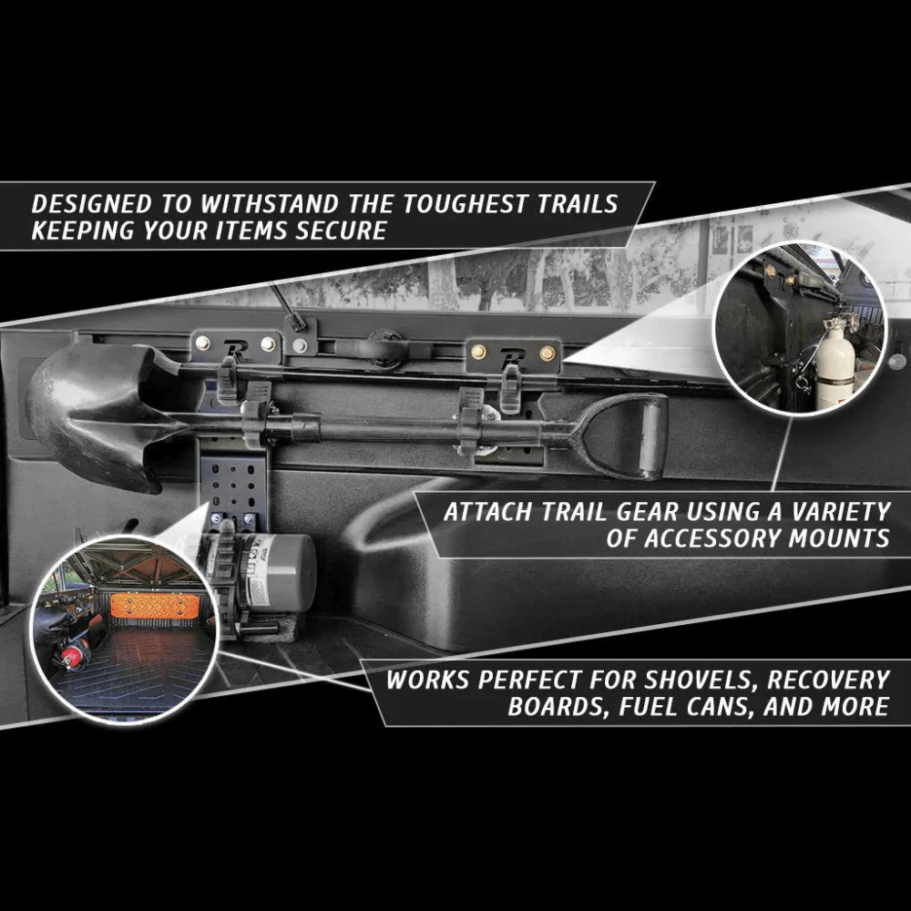 Toyota Tacoma Bed Rail - Modular Accessory Mount | Pair - Image 15