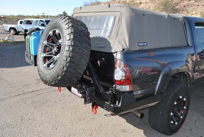 Bushmaster 2.0 Swing Arm Rear Bumper Fits 2005-2015 Toyota Tacoma - Image 3
