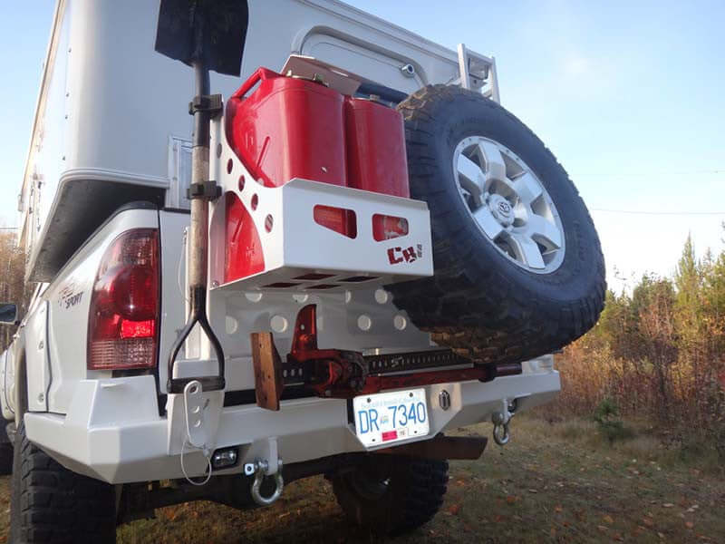 Bushmaster 2.0 Swing Arm Rear Bumper Fits 2005-2015 Toyota Tacoma - Image 5