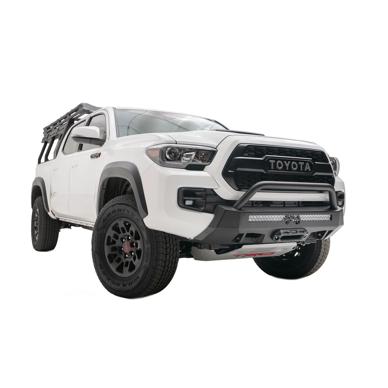 Hidden Winch Mount Front Bumper Fits 2016-2023 Toyota Tacoma - Image 3
