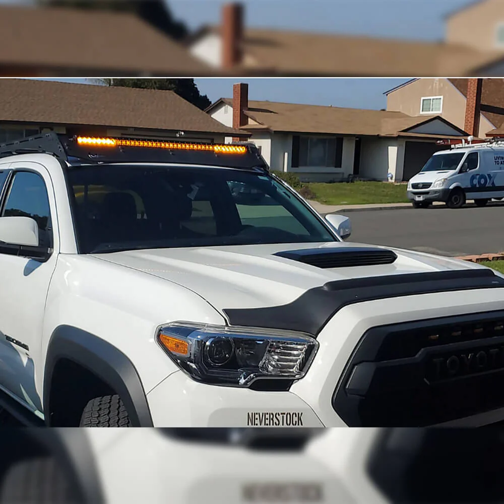 40" Cut-Out Prinsu Roof Rack Slim LED Light Bar Mounting Brackets - Image 4
