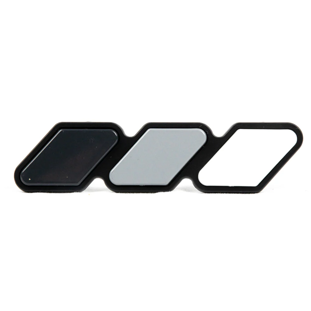 Tri-Color Grille Badge Emblem - Image 7