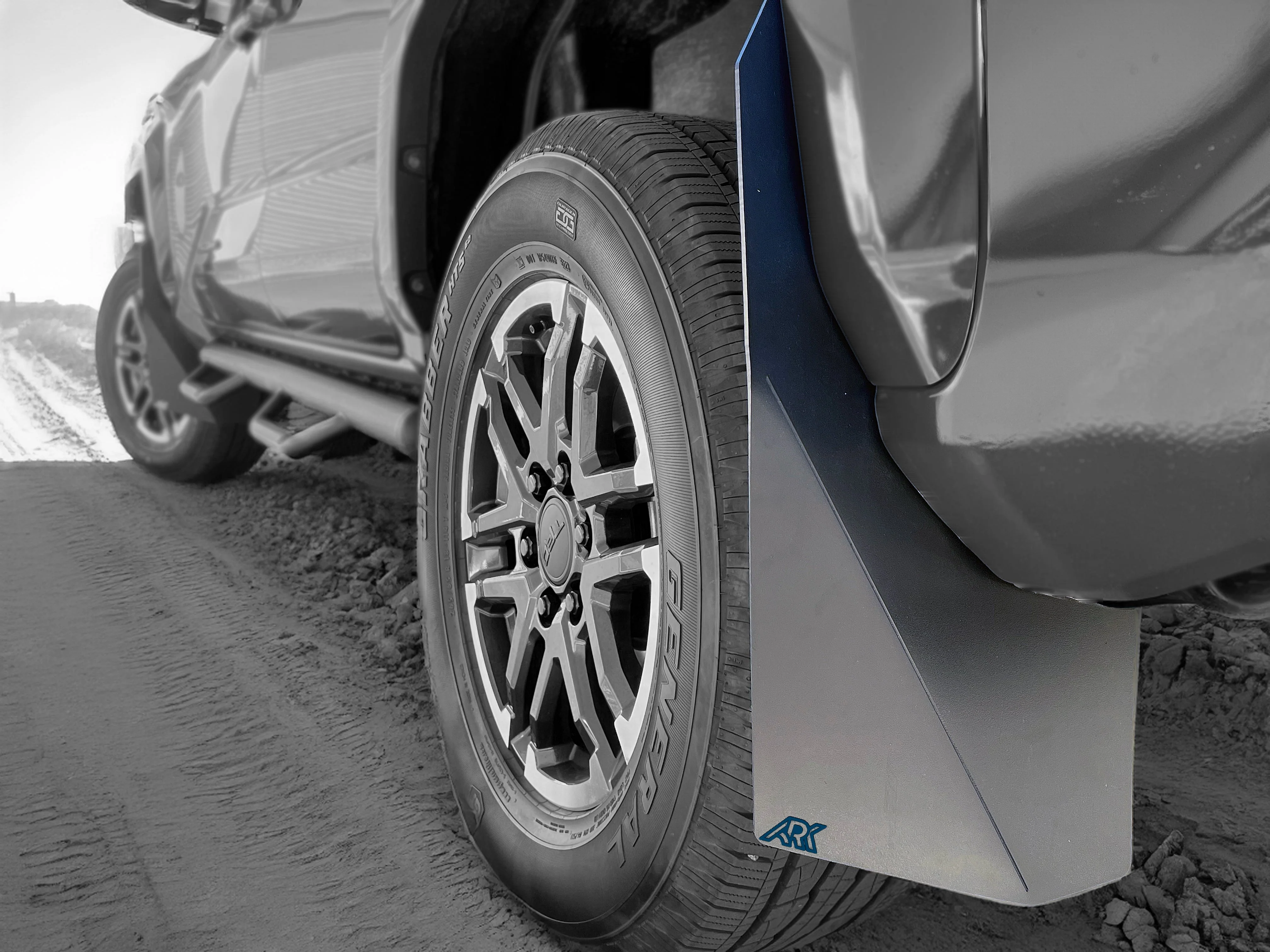 TriXpoly Mudflaps Fits 2024+ Toyota Tacoma - Image 2