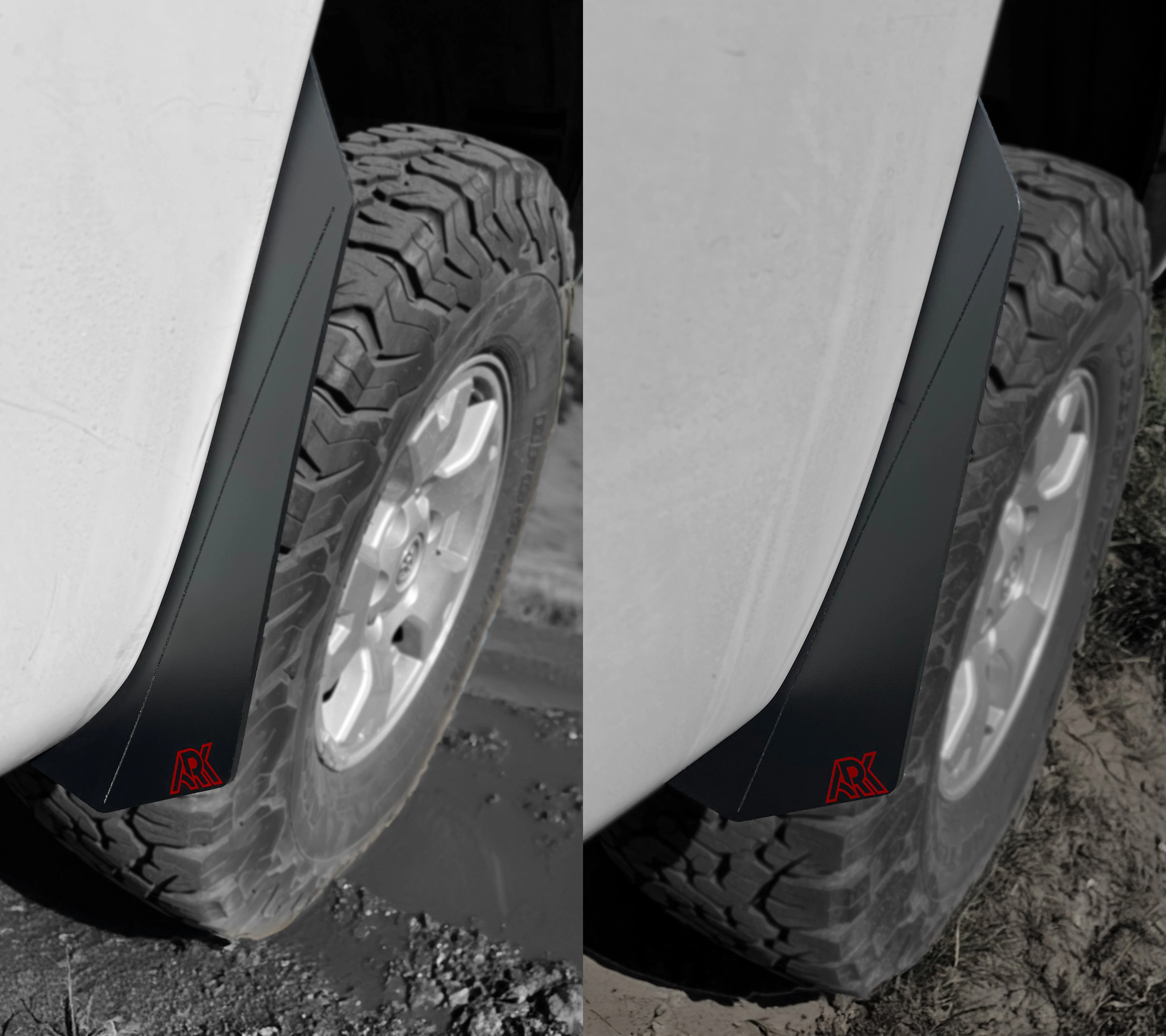 TriXpoly Splash Guards & Micros Fits 2005-2015 Toyota Tacoma - Image 12