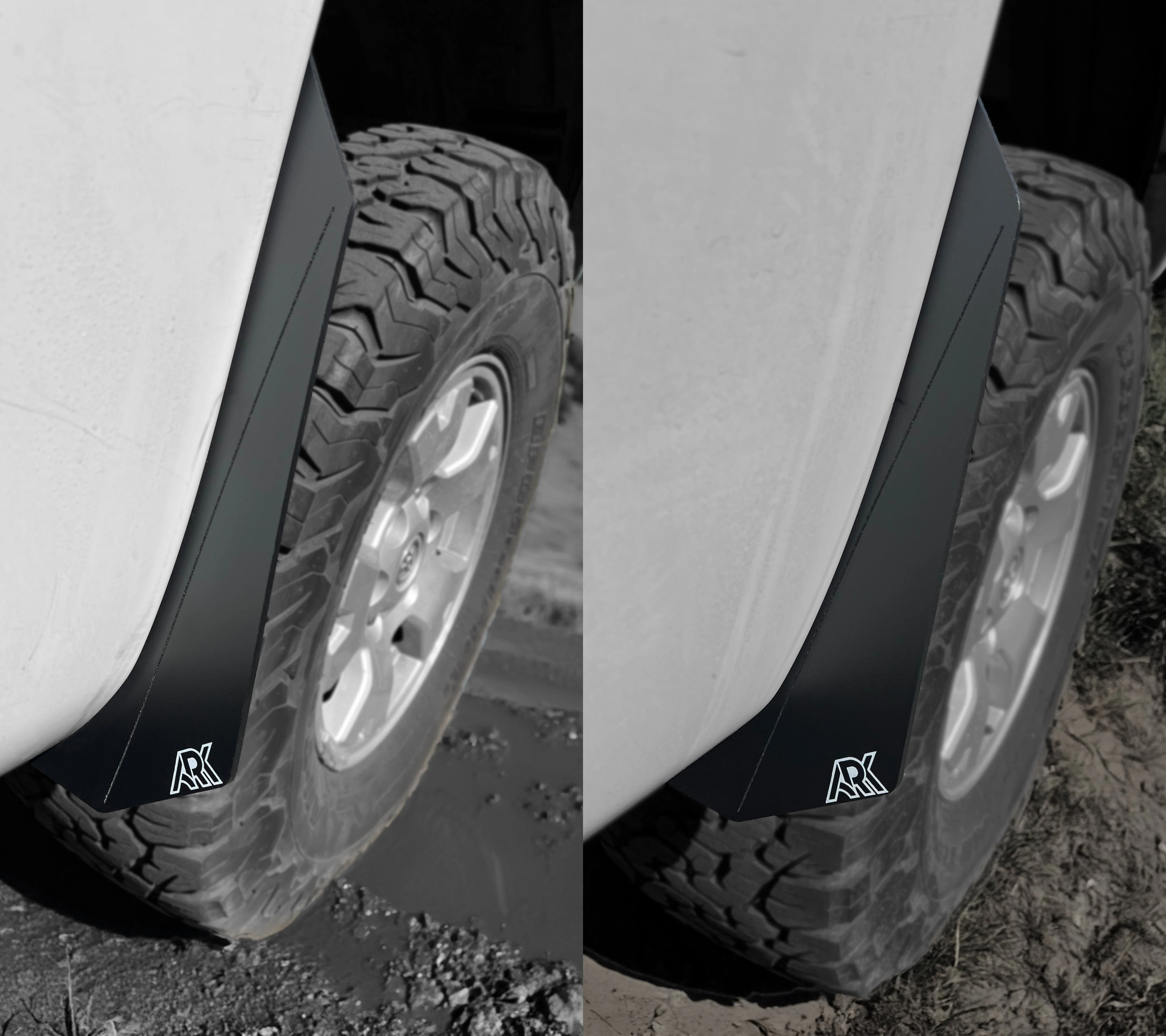 TriXpoly Splash Guards & Micros Fits 2005-2015 Toyota Tacoma - Image 14