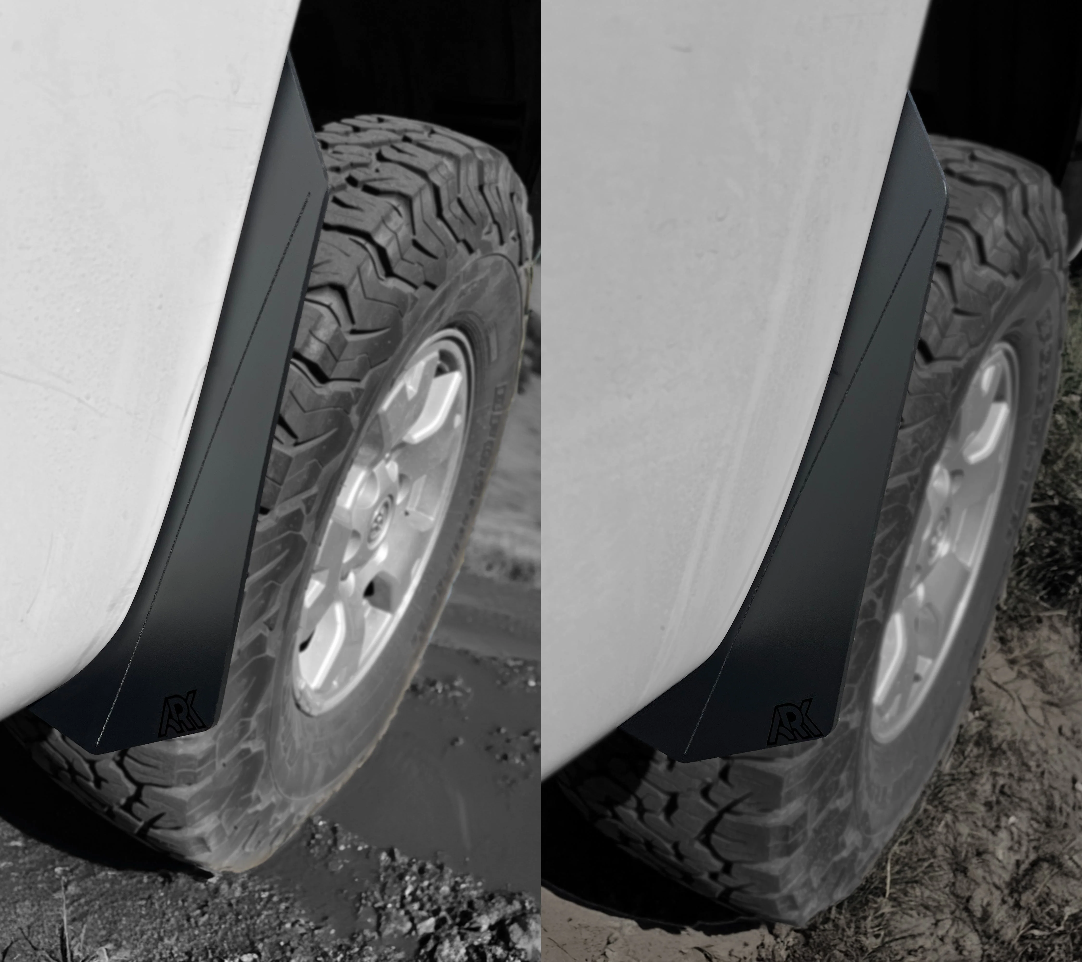TriXpoly Splash Guards & Micros Fits 2005-2015 Toyota Tacoma - Image 39