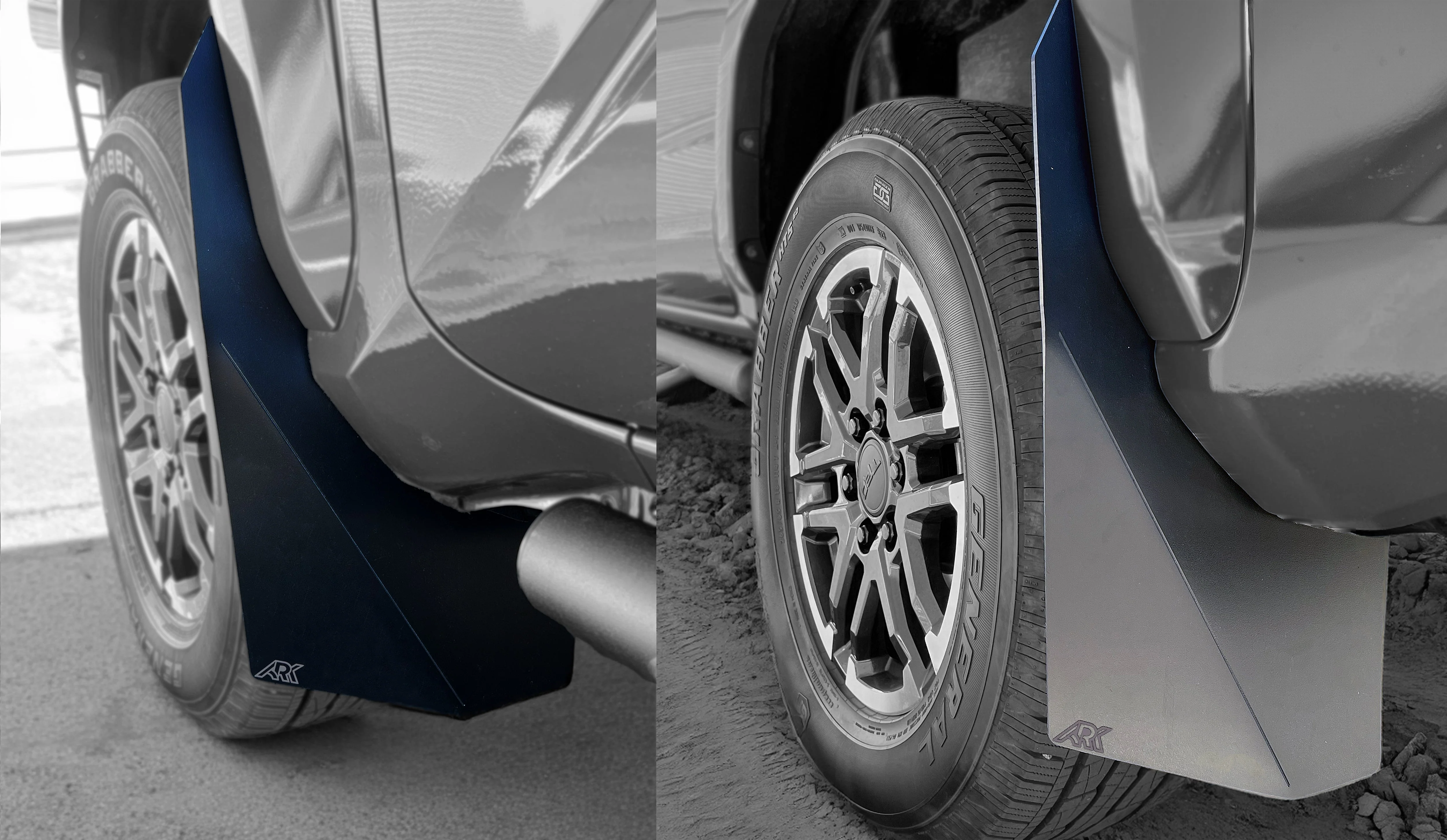 TriXpoly Splash Guards & Mudflap Micros Fits 2024+ Toyota Tacoma - Image 53