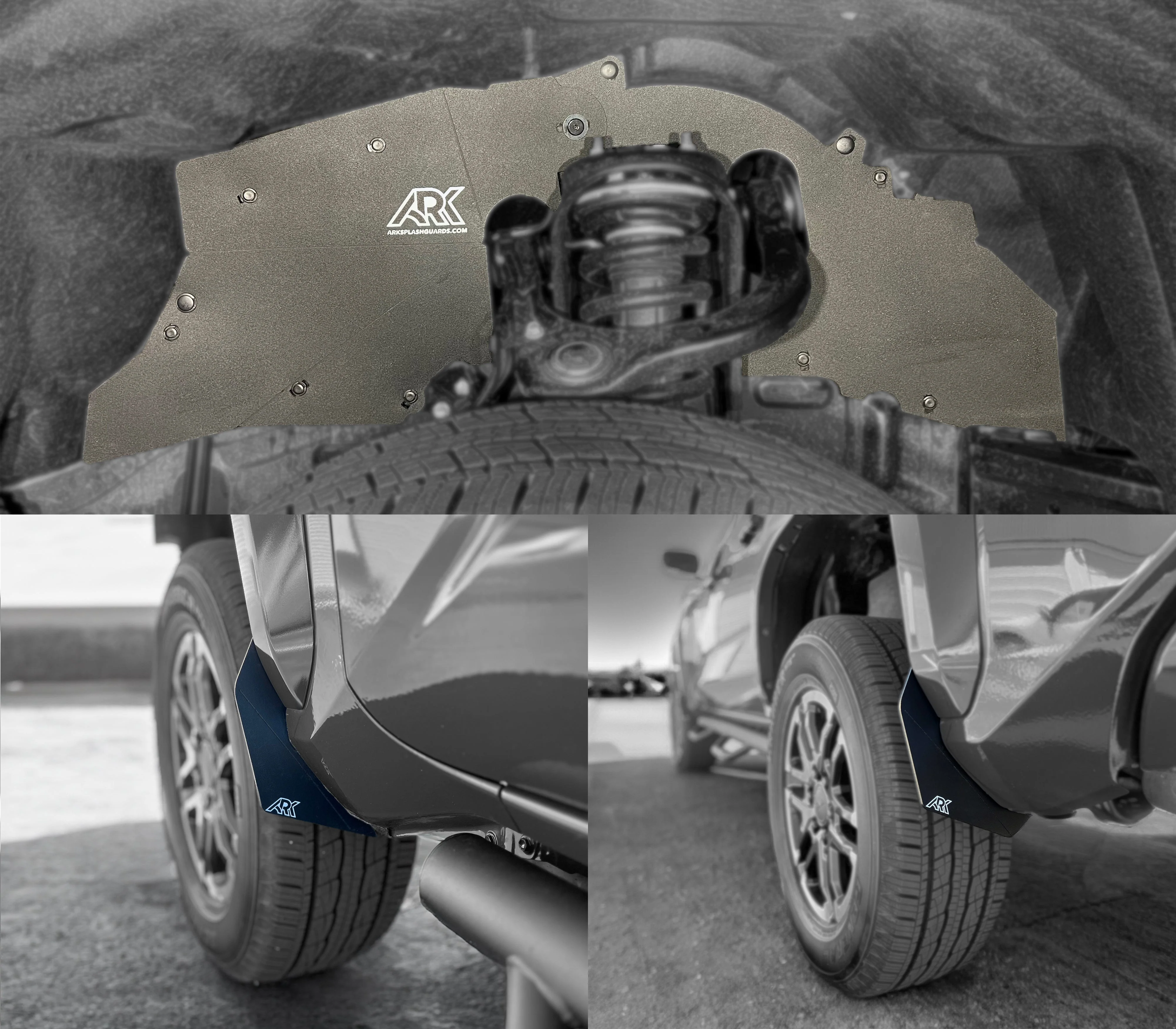 TriXpoly Splash Guards & Mudflap Micros Fits 2024+ Toyota Tacoma - Image 9