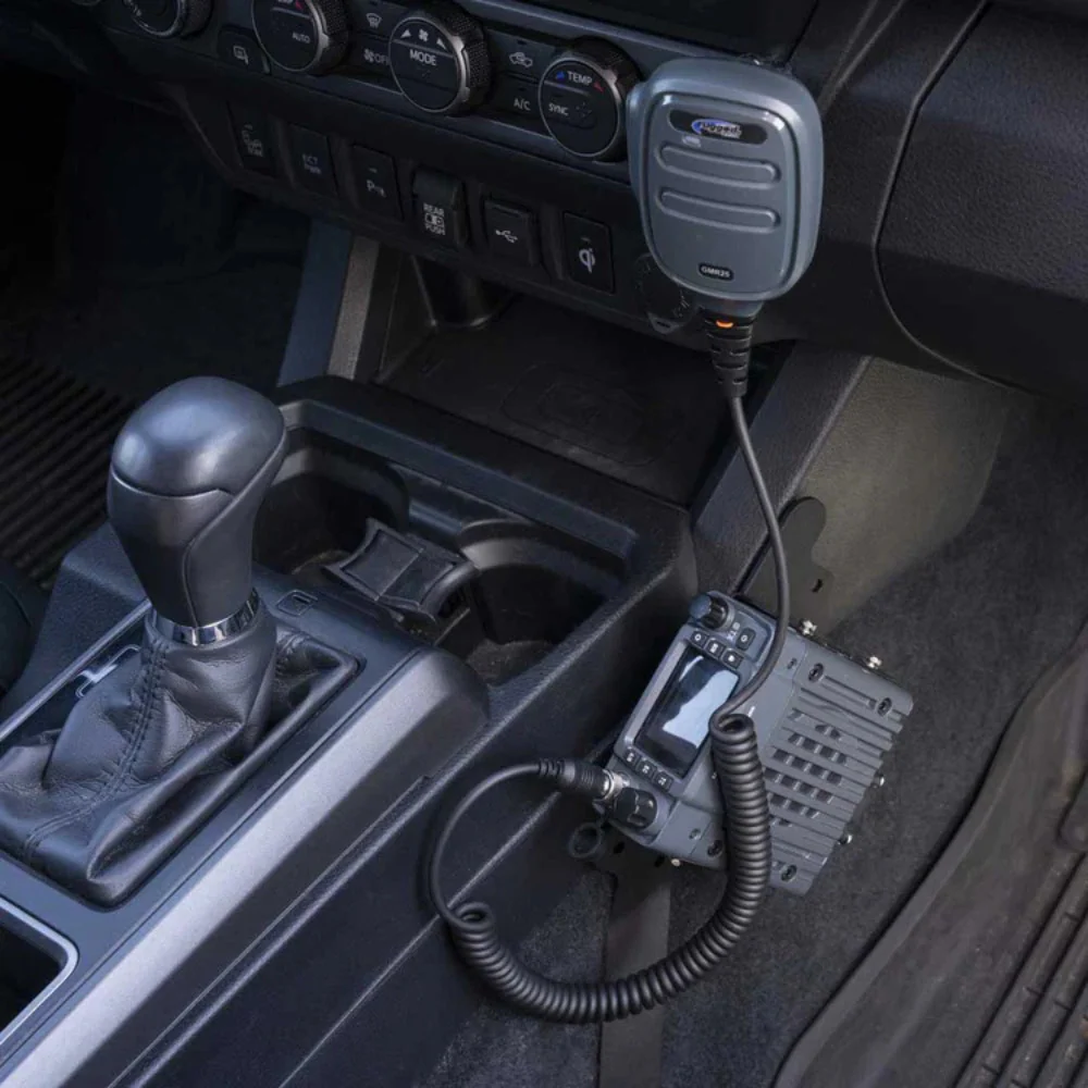 Two-Way GMRS Mobile Radio Kit Fits 2005+ Toyota Tacoma - Image 7