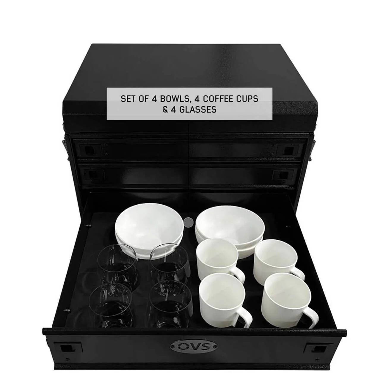 Ultimate 39 Piece Utensil Set - Black Powder Coat Universal - Image 7