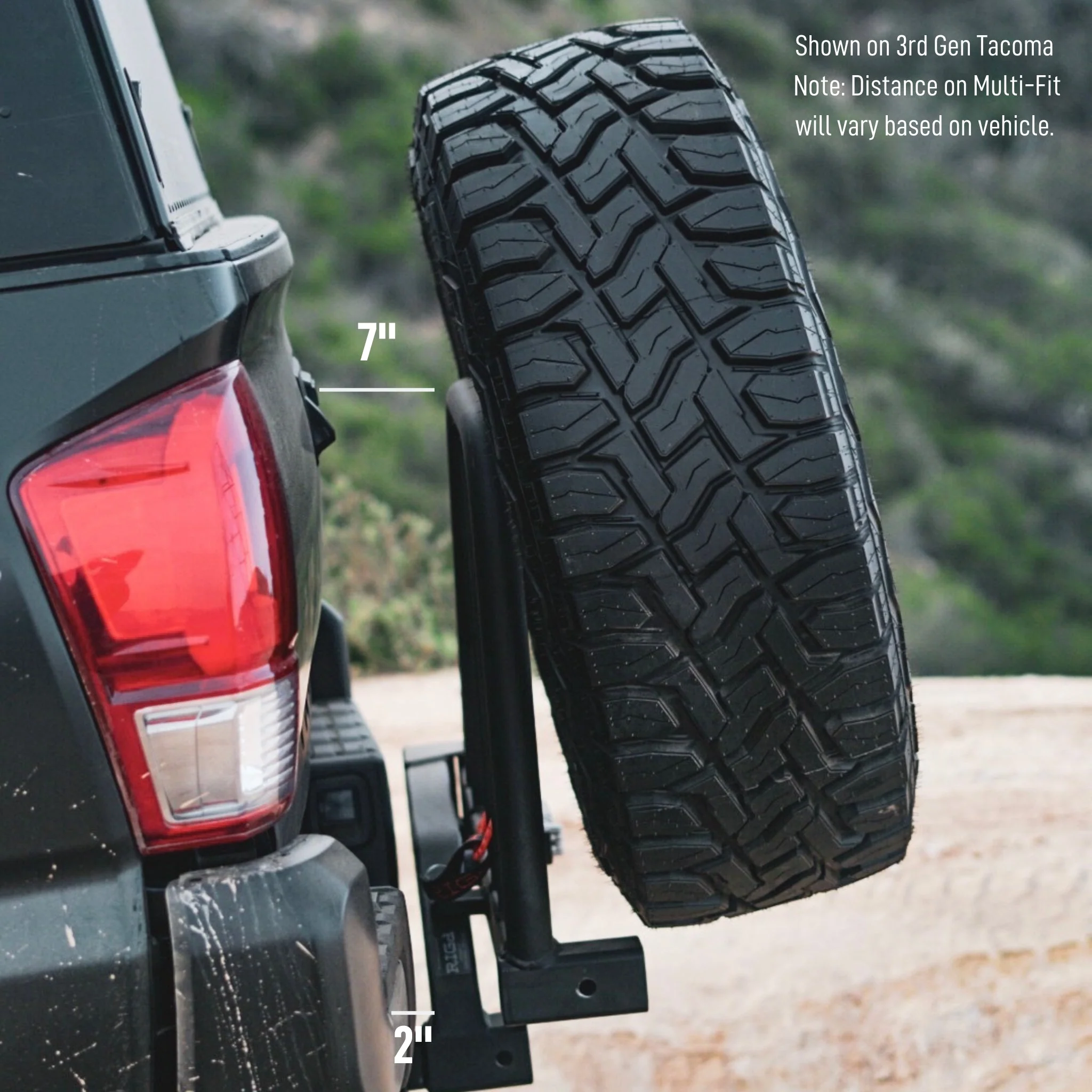 UltraSwing™ Multi-Fit Spare Tire Hitch Mount - Image 11
