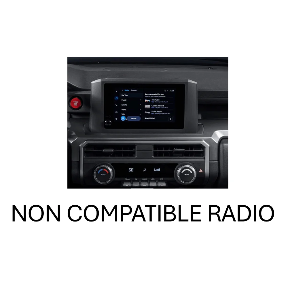 V1 Radio Knob - Black Fits 2024+ Toyota Tacoma - Image 10