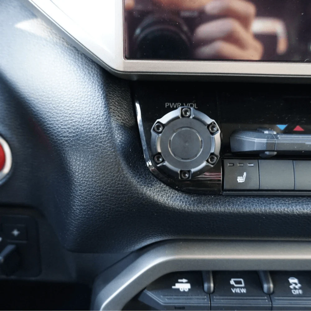 V1 Radio Knob - Black Fits 2024+ Toyota Tacoma - Image 5