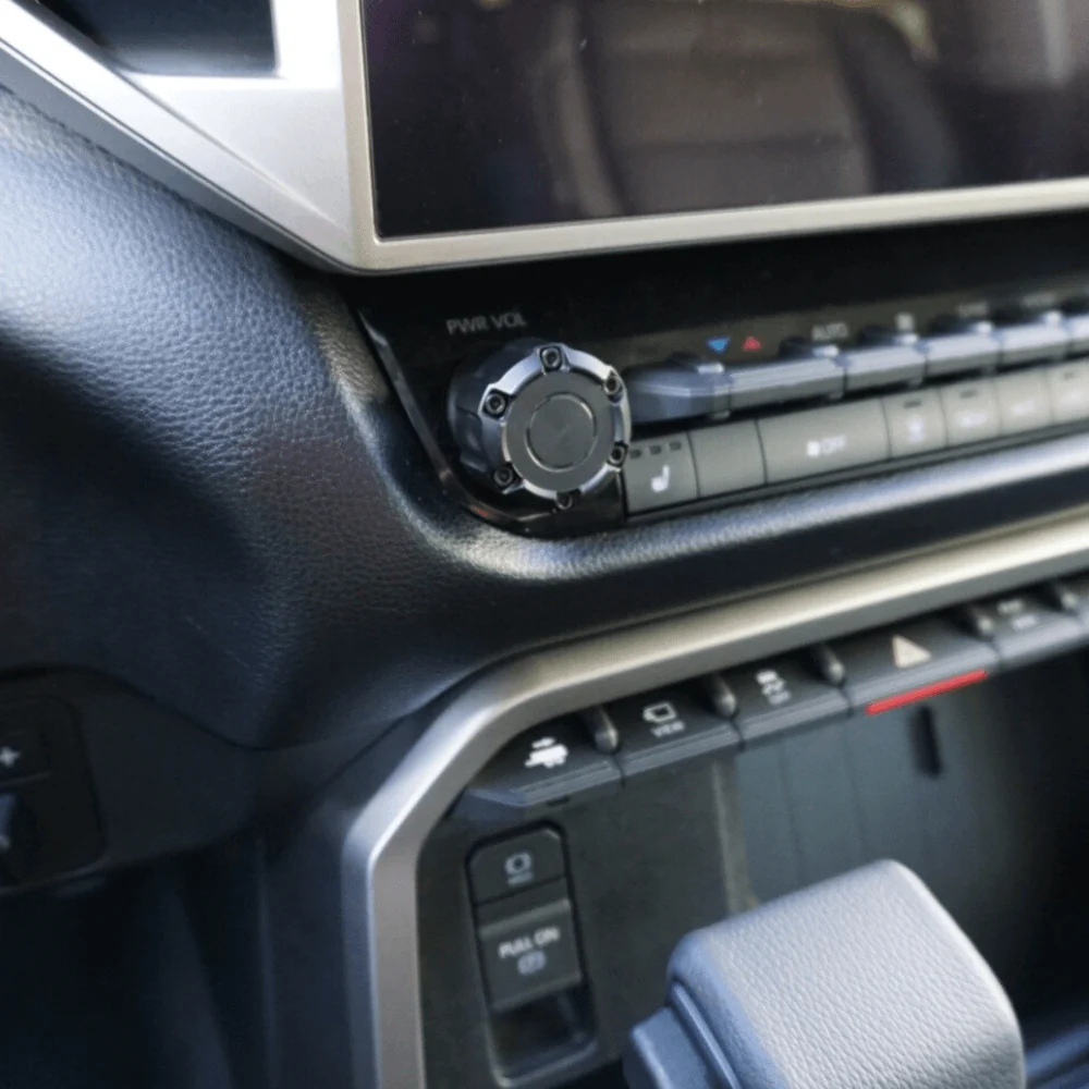 V1 Radio Knob - Black Fits 2024+ Toyota Tacoma - Image 6