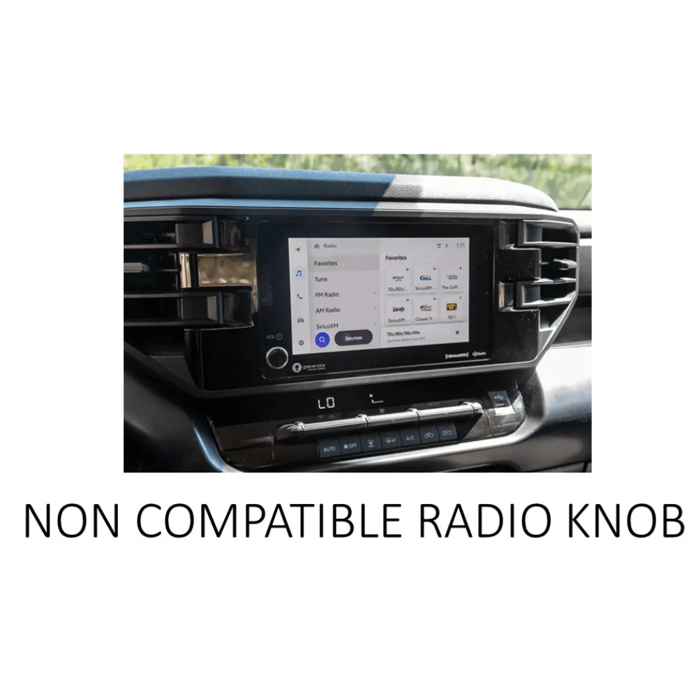 V1 Radio Knob - Black Fits 2024+ Toyota Tacoma - Image 8