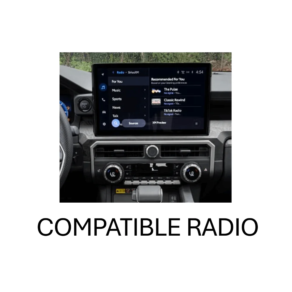 V1 Radio Knob - Black Fits 2024+ Toyota Tacoma - Image 9