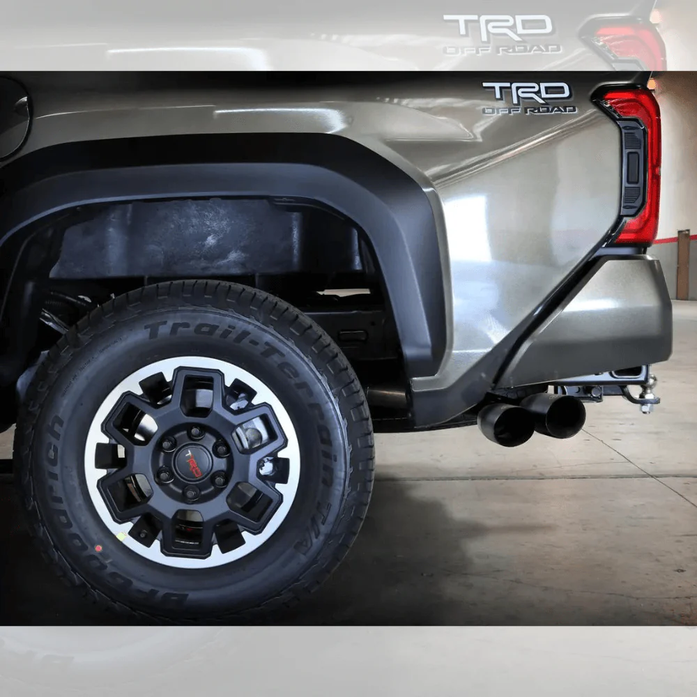 Vulcan Series 2-1/2 IN to 3 IN 304 Stainless Steel Cat-Back Exhaust System Fita 2024+ Toyota Tacoma - Image 6