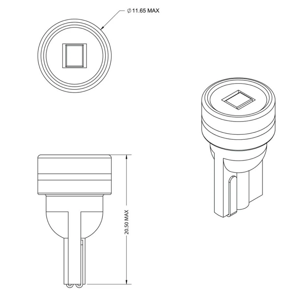 EF Series LED Bulb 194 - Image 5