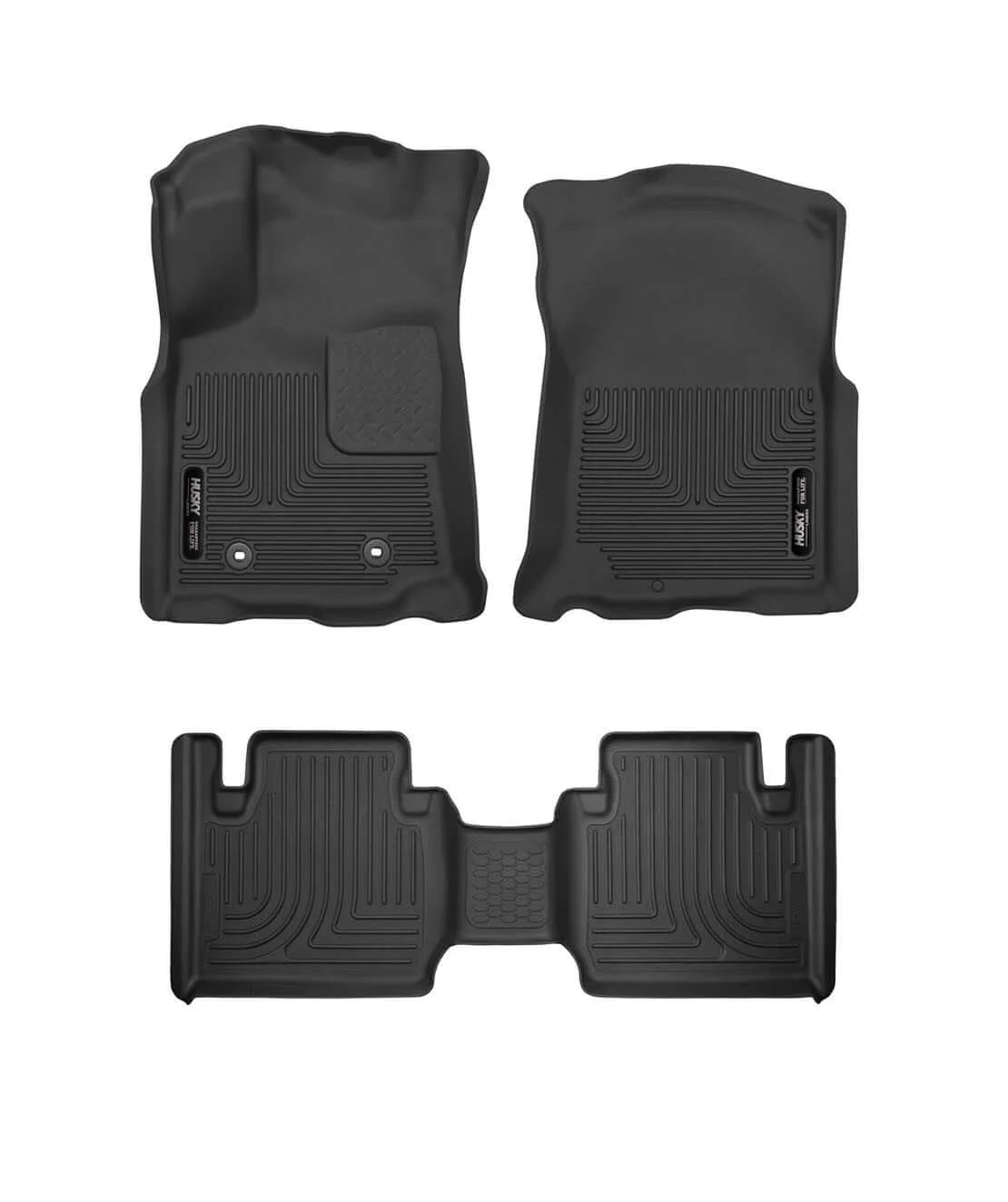 X-Act Contour Floor Liners | Access Cab Fits 2005-2023 Toyota Tacoma - Image 5