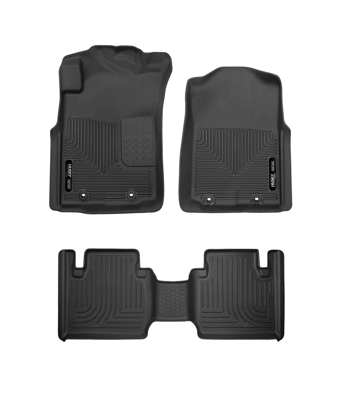 X-Act Contour Floor Liners | Access Cab Fits 2005-2023 Toyota Tacoma - Image 6