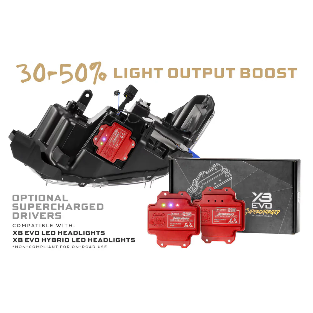 XB Evo Hybrid LED Headlights fits 2016-2023 Toyota Tacoma - Image 12