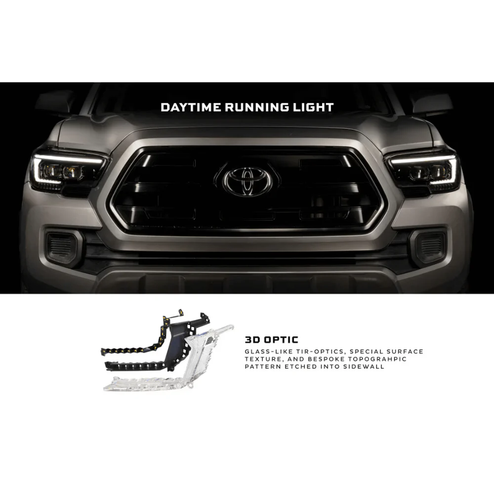 XB Evo Hybrid LED Headlights fits 2016-2023 Toyota Tacoma - Image 6