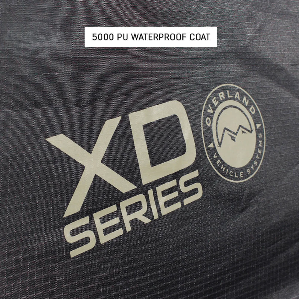XD Everest Annex Room Roof Top Tent Extension - Black Body Grey Trim - Image 9
