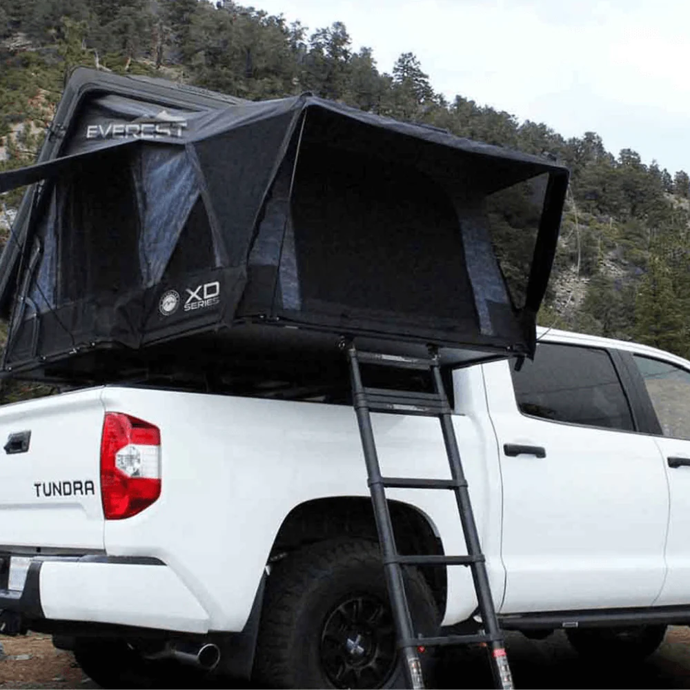 XD Everest Cantilever Aluminum Roof Top Tent - Blue Body & Black Rainfly - Image 16
