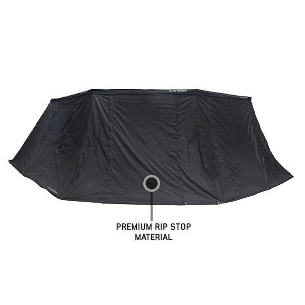 XD Nomadic 270 Degree Awning & Wall Kit Combo - Lights, Black Out, Black Body , Trim, and Travel Cover - Image 3