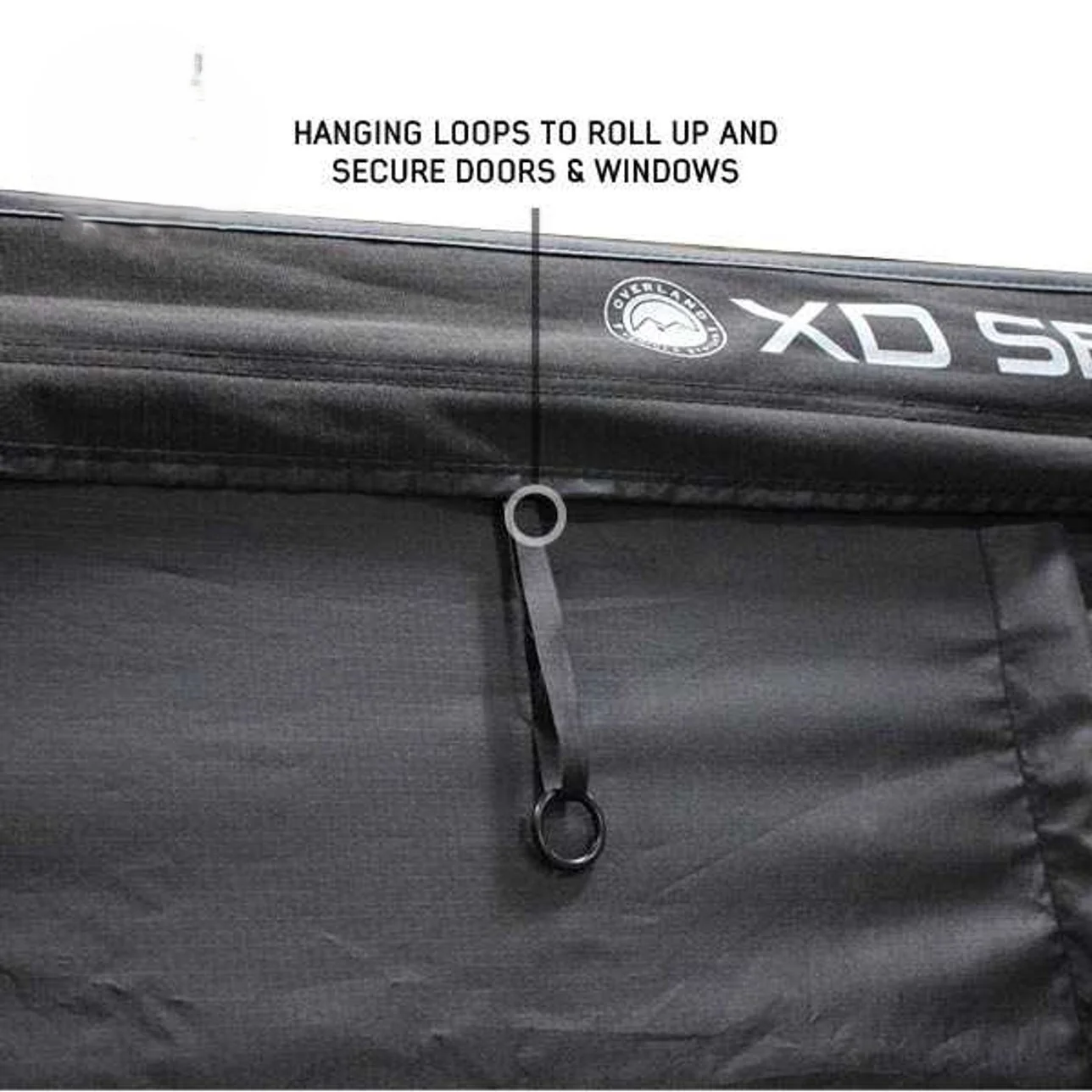 XD Nomadic 270 Degree Awning Walls W/Black Out, Black Body and Trim W/Storage Bag - Image 10