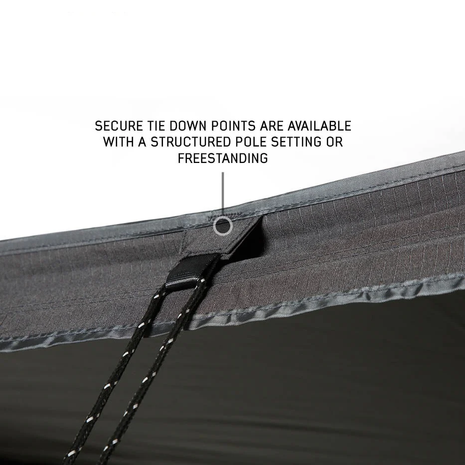 XD Nomadic 315 Degree Awning - Black Fabric and Travel Cover - Image 10
