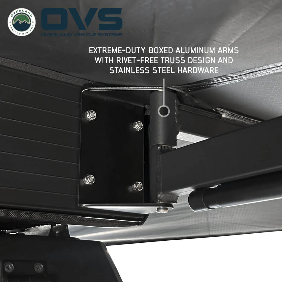 XD Nomadic 315 Degree Awning - Black Fabric and Travel Cover - Image 11
