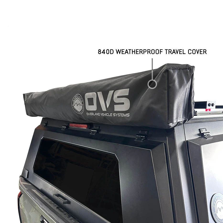 XD Nomadic 315 Degree Awning - Black Fabric and Travel Cover - Image 5