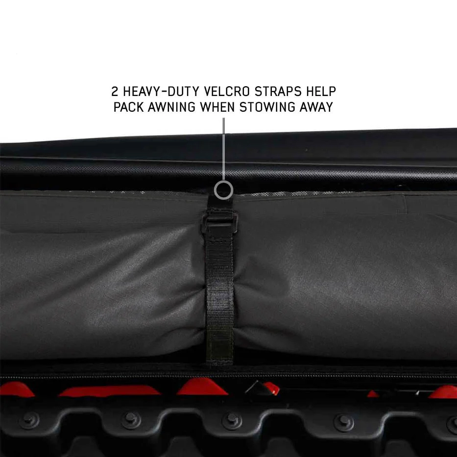 XD Nomadic 315 Degree Awning - Black Fabric and Travel Cover - Image 6