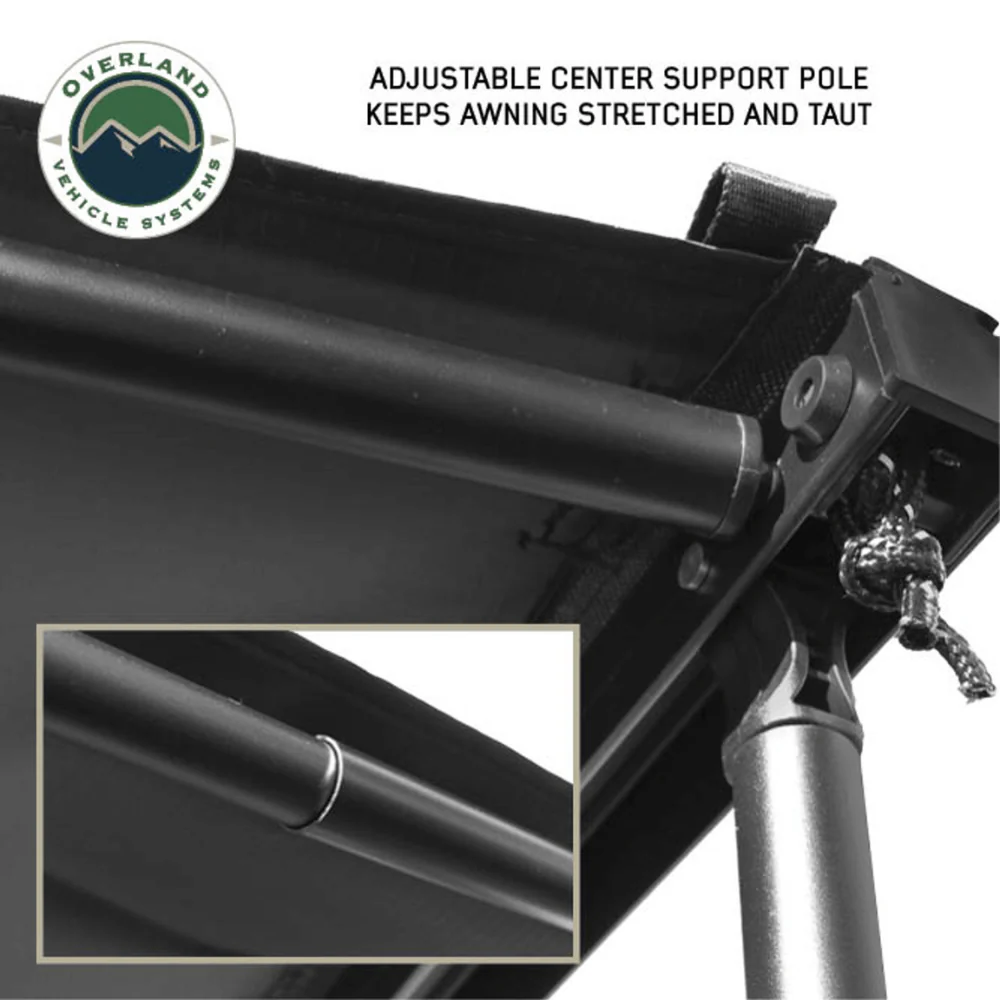 XD Nomadic Self-Deploying 90 Degree Awning with Lights & Black Out Fabric Universal - Image 6